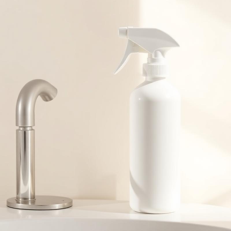 Fles kalkverwijderaar voor de badkamer