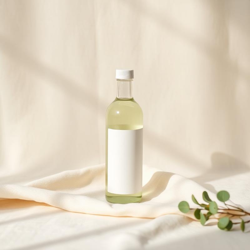 Fles schoonmaakazijn als eenvoudige schoonmaakbasic
