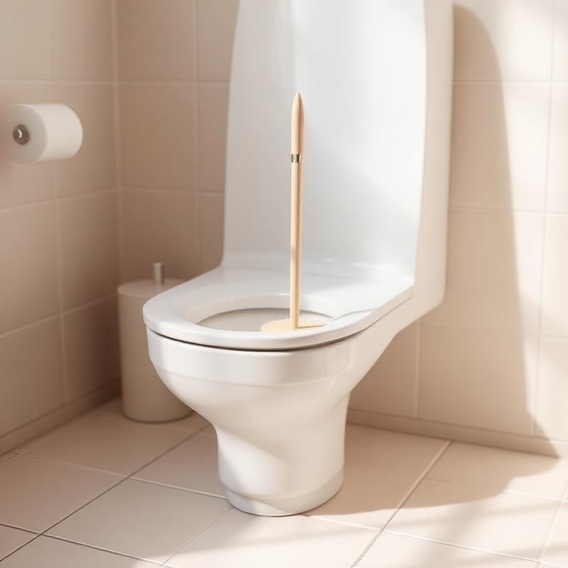 Toiletborstel in houder